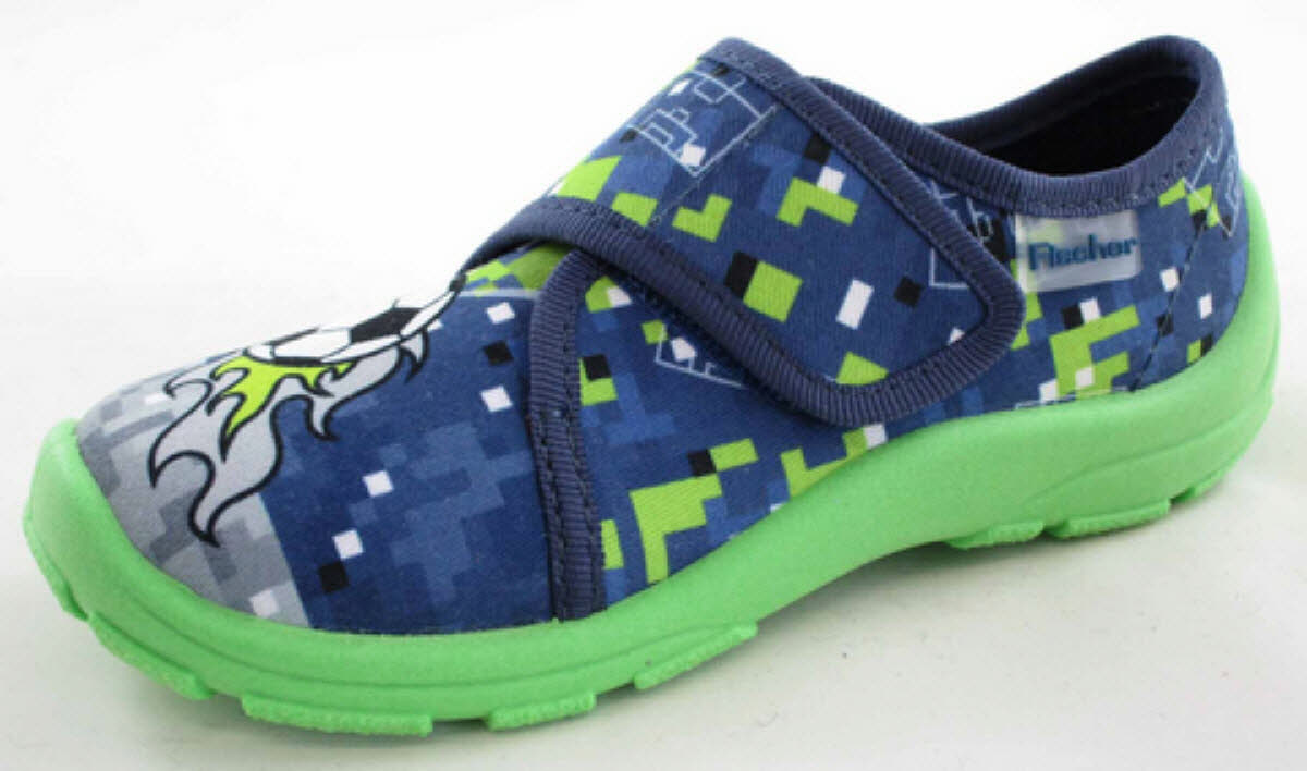 Fischer-Markenschuh KINDER-KLETT-HAUSSCHUH