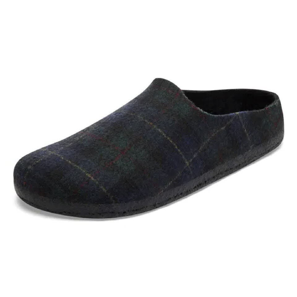 Birkenstock Amsterdam Wrap Dip FE Plaid Green/Na LAF